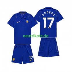 Fußballtrikot Chlesea Morgan Rogers 17 Kinder Heim 2026-2027 Kurzarm Fußballtrikot Chlesea Morgan Rogers 17 Kinder Heim 2026-2027 Kurzarm