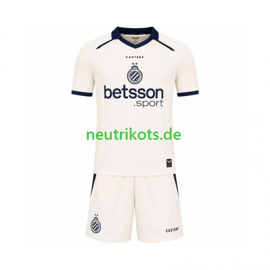 Fußballtrikot Club Brugge Kinder Auswärts 2026-2027 Kurzarm