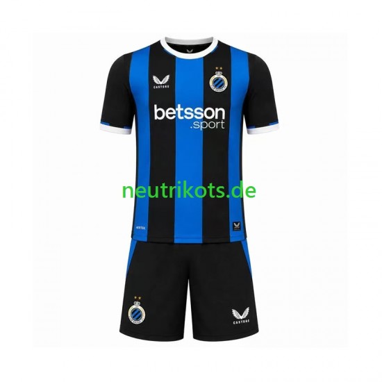 Fußballtrikot Club Brugge Kinder Heim 2026-2027 Kurzarm