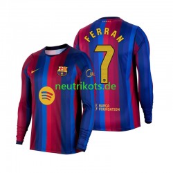 Fußballtrikot FC Barcelona Ferran Torres 7 Herren Heim 2026-2027 Langarm Fußballtrikot FC Barcelona Ferran Torres 7 Herren Heim 2026-2027 Langarm