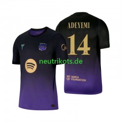 Fußballtrikot FC Barcelona Karim Adeyemi 14 Herren Auswärts 2026-2027 Kurzarm