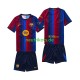 Fußballtrikot FC Barcelona Kinder Heim 2026-2027 Kurzarm