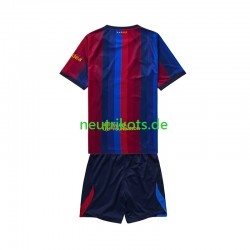 Fußballtrikot FC Barcelona Kinder Heim 2026-2027 Kurzarm