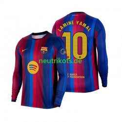 Fußballtrikot FC Barcelona Lamine Yamal 10 Herren Heim 2026-2027 Langarm