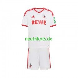 Fußballtrikot FC Köln Kinder Heim 2026-2027 Kurzarm