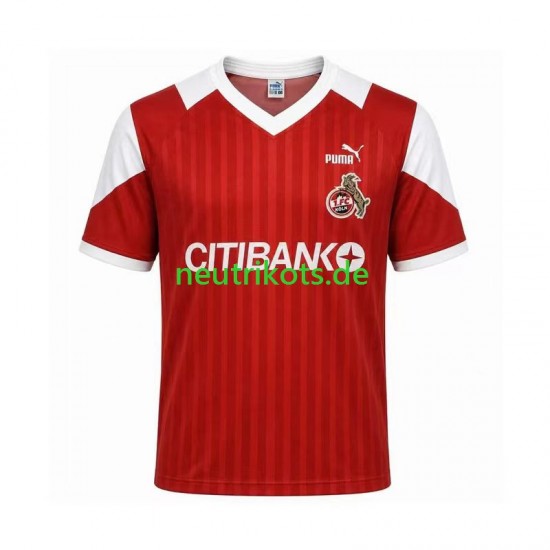 Fußballtrikot FC Köln 1992 1993 Retro Herren Auswärts Kurzarm