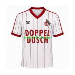 Fußballtrikot FC Köln 1982 1983 Retro Herren Heim Kurzarm
