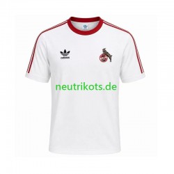 Fußballtrikot FC Köln 1986 1987 Retro Herren Heim Kurzarm