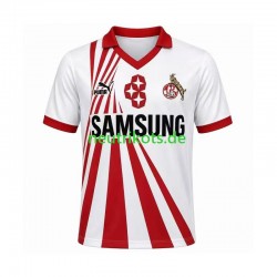 Fußballtrikot FC Köln 1990 1991 Retro Herren Heim Kurzarm