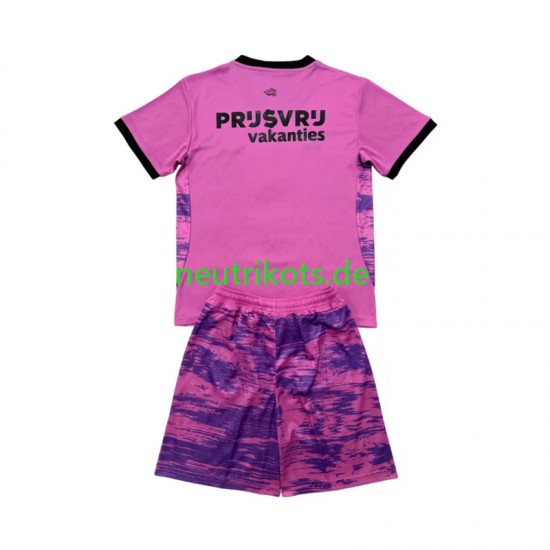 Fußballtrikot Feyenoord Rotterdam Torwart Kinder Ausweich 2026-2027 Kurzarm