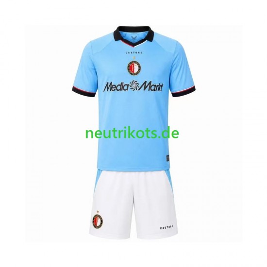 Fußballtrikot Feyenoord Rotterdam Kinder Auswärts 2026-2027 Kurzarm
