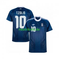 Fußballtrikot Griechenland Christos Tzolis 17 Herren Auswärts 2026-2027 Kurzarm
