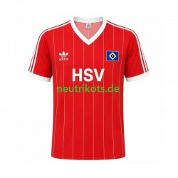 Fußballtrikot Hamburger SV 1983 Retro Herren Auswärts Kurzarm