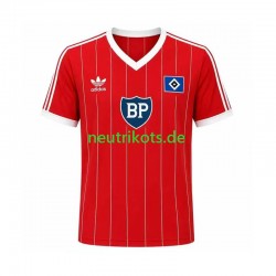 Fußballtrikot Hamburger SV 1984 Retro Herren Auswärts Kurzarm