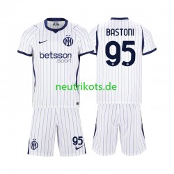 Fußballtrikot Inter Mailand Alessandro Bastoni 95 Kinder Auswärts 2026-2027 Kurzarm Fußballtrikot Inter Mailand Alessandro Bastoni 95 Kinder Auswärts 2026-2027 Kurzarm