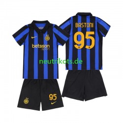 Fußballtrikot Inter Mailand Alessandro Bastoni 95 Kinder Heim 2026-2027 Kurzarm Fußballtrikot Inter Mailand Alessandro Bastoni 95 Kinder Heim 2026-2027 Kurzarm