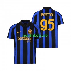 Fußballtrikot Inter Mailand Alessandro Bastoni 95 Herren Heim 2026-2027 Kurzarm Fußballtrikot Inter Mailand Alessandro Bastoni 95 Herren Heim 2026-2027 Kurzarm
