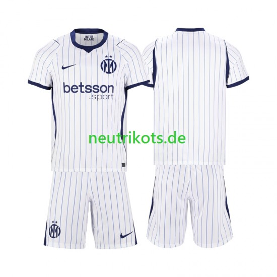 Fußballtrikot Inter Mailand Kinder Auswärts 2026-2027 Kurzarm