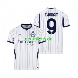 Fußballtrikot Inter Mailand Marcus Thuram 9 Herren Auswärts 2026-2027 Kurzarm Fußballtrikot Inter Mailand Marcus Thuram 9 Herren Auswärts 2026-2027 Kurzarm