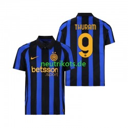 Fußballtrikot Inter Mailand Marcus Thuram 9 Herren Heim 2026-2027 Kurzarm Fußballtrikot Inter Mailand Marcus Thuram 9 Herren Heim 2026-2027 Kurzarm