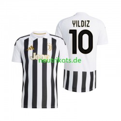 Fußballtrikot Juventus Turin Kenan Yildiz 10 Herren Heim 2026-2027 Kurzarm Fußballtrikot Juventus Turin Kenan Yildiz 10 Herren Heim 2026-2027 Kurzarm