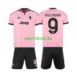 Fußballtrikot Juventus Turin Randal Kolo Muani 9 Kinder Auswärts 2026-2027 Kurzarm Fußballtrikot Juventus Turin Randal Kolo Muani 9 Kinder Auswärts 2026-2027 Kurzarm