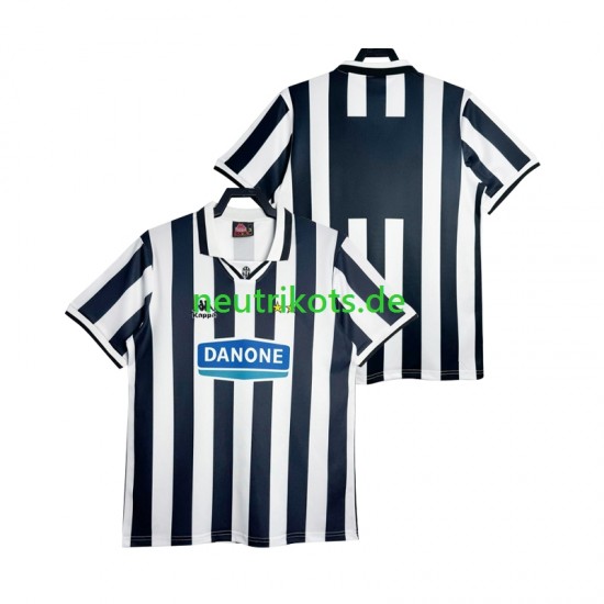 Fußballtrikot Juventus Turin 1995 Retro Herren Heim 1994 Kurzarm