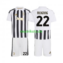 Fußballtrikot Juventus Turin Weston McKennie 22 Kinder Heim 2026-2027 Kurzarm Fußballtrikot Juventus Turin Weston McKennie 22 Kinder Heim 2026-2027 Kurzarm