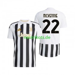 Fußballtrikot Juventus Turin Weston McKennie 22 Herren Heim 2026-2027 Kurzarm Fußballtrikot Juventus Turin Weston McKennie 22 Herren Heim 2026-2027 Kurzarm