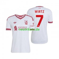Fußballtrikot Liverpool Florian Wirtz 7 Herren Auswärts 2026-2027 Kurzarm