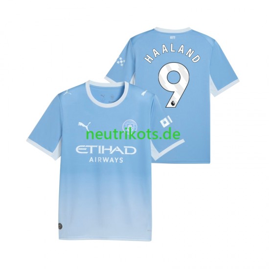 Fußballtrikot Manchester City Erling Haaland 9 Herren Heim 2026-2027 Kurzarm