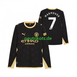 Fußballtrikot Manchester City Omar Marmoush 7 Herren Auswärts 2026-2027 Langarm