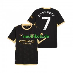 Fußballtrikot Manchester City Omar Marmoush 7 Herren Auswärts 2026-2027 Kurzarm