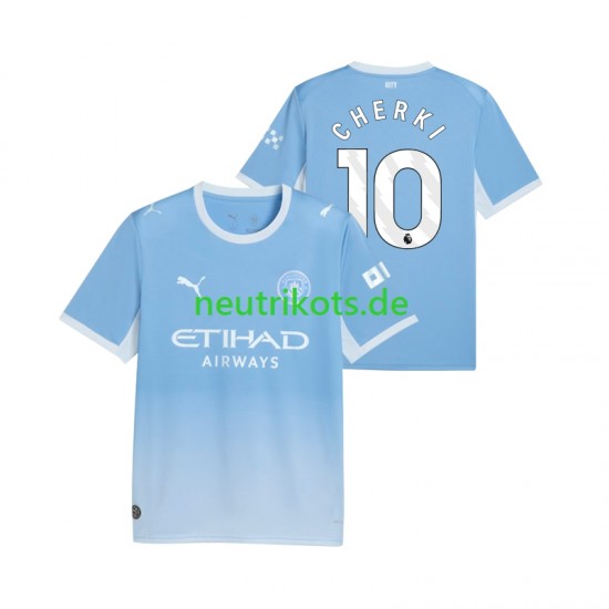 Fußballtrikot Manchester City Rayan Cherki 10 Herren Heim 2026-2027 Kurzarm