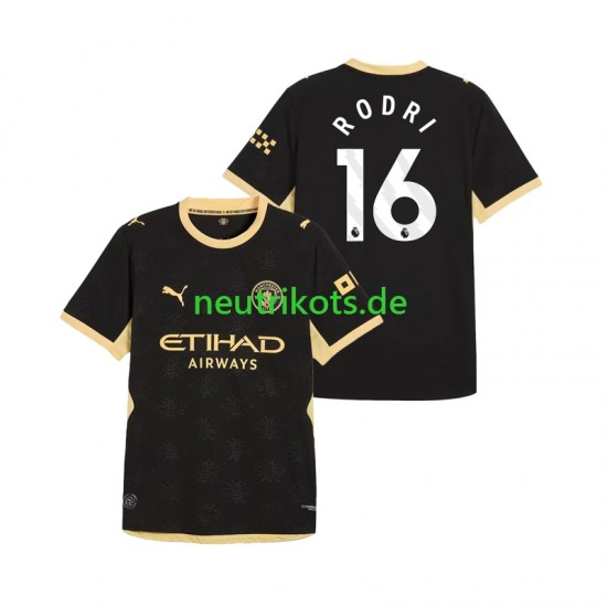 Fußballtrikot Manchester City Rodri 16 Herren Auswärts 2026-2027 Kurzarm