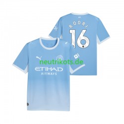 Fußballtrikot Manchester City Rodri 16 Herren Heim 2026-2027 Kurzarm