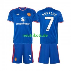 Fußballtrikot Manchester United Cristiano Ronaldo 7 Kinder Auswärts 2026-2027 Kurzarm Fußballtrikot Manchester United Cristiano Ronaldo 7 Kinder Auswärts 2026-2027 Kurzarm