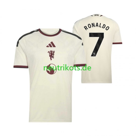 Fußballtrikot Manchester United Cristiano Ronaldo 7 Herren Ausweich 2026-2027 Kurzarm