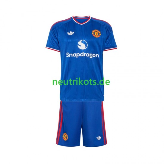Fußballtrikot Manchester United Kinder Auswärts 2026-2027 Kurzarm
