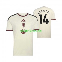 Fußballtrikot Manchester United Marcus Rashford 14 Herren Ausweich 2026-2027 Kurzarm Fußballtrikot Manchester United Marcus Rashford 14 Herren Ausweich 2026-2027 Kurzarm