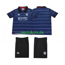 Fußballtrikot Manchester United 2000 Retro Kinder Auswärts 1999 Kurzarm Fußballtrikot Manchester United 2000 Retro Kinder Auswärts 1999 Kurzarm