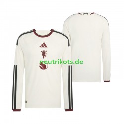 Fußballtrikot Manchester United Herren Ausweich 2026-2027 Langarm