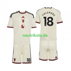 Fußballtrikot Manchester United Youri Tielemans 18 Kinder Ausweich 2026-2027 Kurzarm Fußballtrikot Manchester United Youri Tielemans 18 Kinder Ausweich 2026-2027 Kurzarm