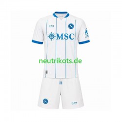 Fußballtrikot SSC Neaples Kinder Auswärts 2026-2027 Kurzarm Fußballtrikot SSC Neaples Kinder Auswärts 2026-2027 Kurzarm