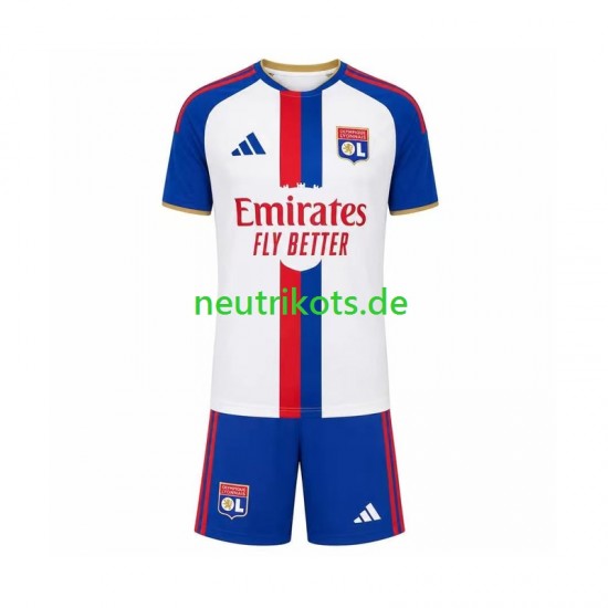 Fußballtrikot Olympique Lyon Kinder Auswärts 2026-2027 Kurzarm