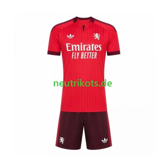 Fußballtrikot Olympique Lyon Kinder Heim 2026-2027 Kurzarm