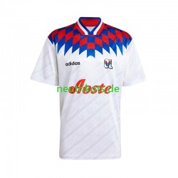 Fußballtrikot Olympique Lyon 1995 1996 Retro Herren Heim Kurzarm Fußballtrikot Olympique Lyon 1995 1996 Retro Herren Heim Kurzarm