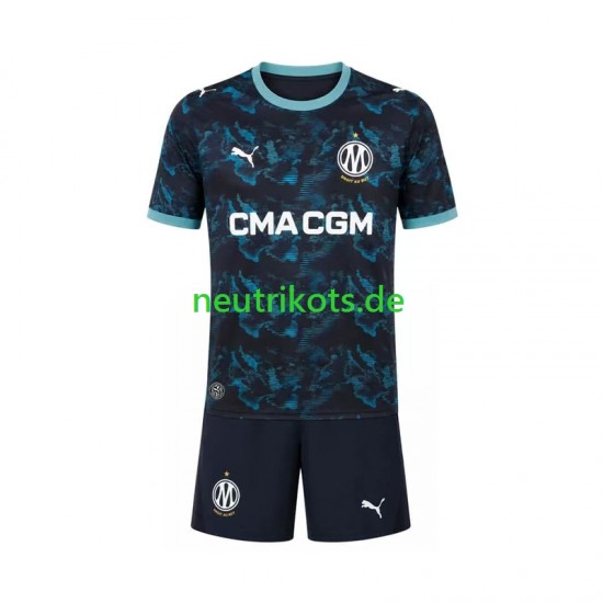 Fußballtrikot Olympique Marseille Kinder Auswärts 2026-2027 Kurzarm
