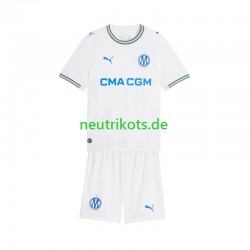 Fußballtrikot Olympique Marseille Kinder Heim 2026-2027 Kurzarm