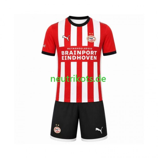 Fußballtrikot PSV Eindhoven Kinder Heim 2026-2027 Kurzarm